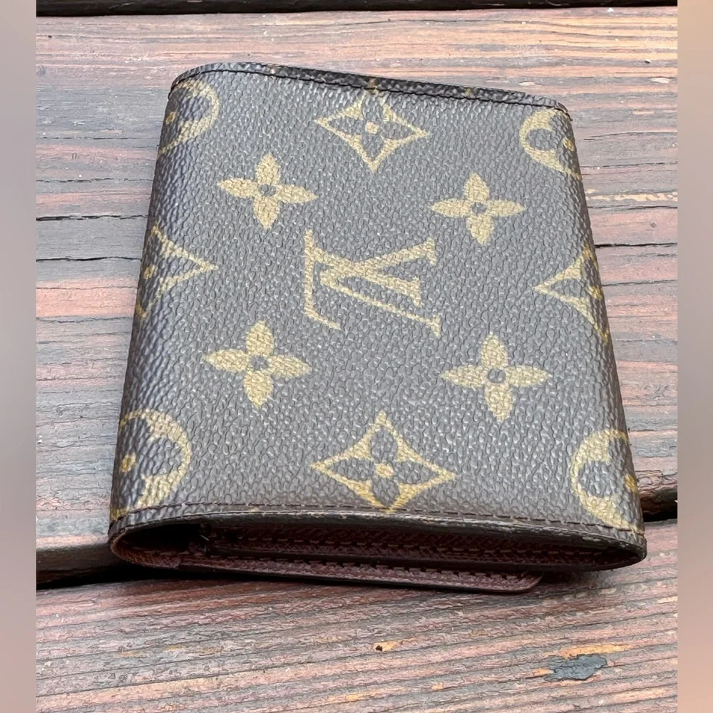 Louis Vuitton Men’s Business Card Wallet Case Monogram Canvas